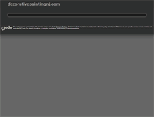 Tablet Screenshot of decorativepaintingnj.com